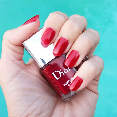 dior nail bar|Dior fortune nail polish.